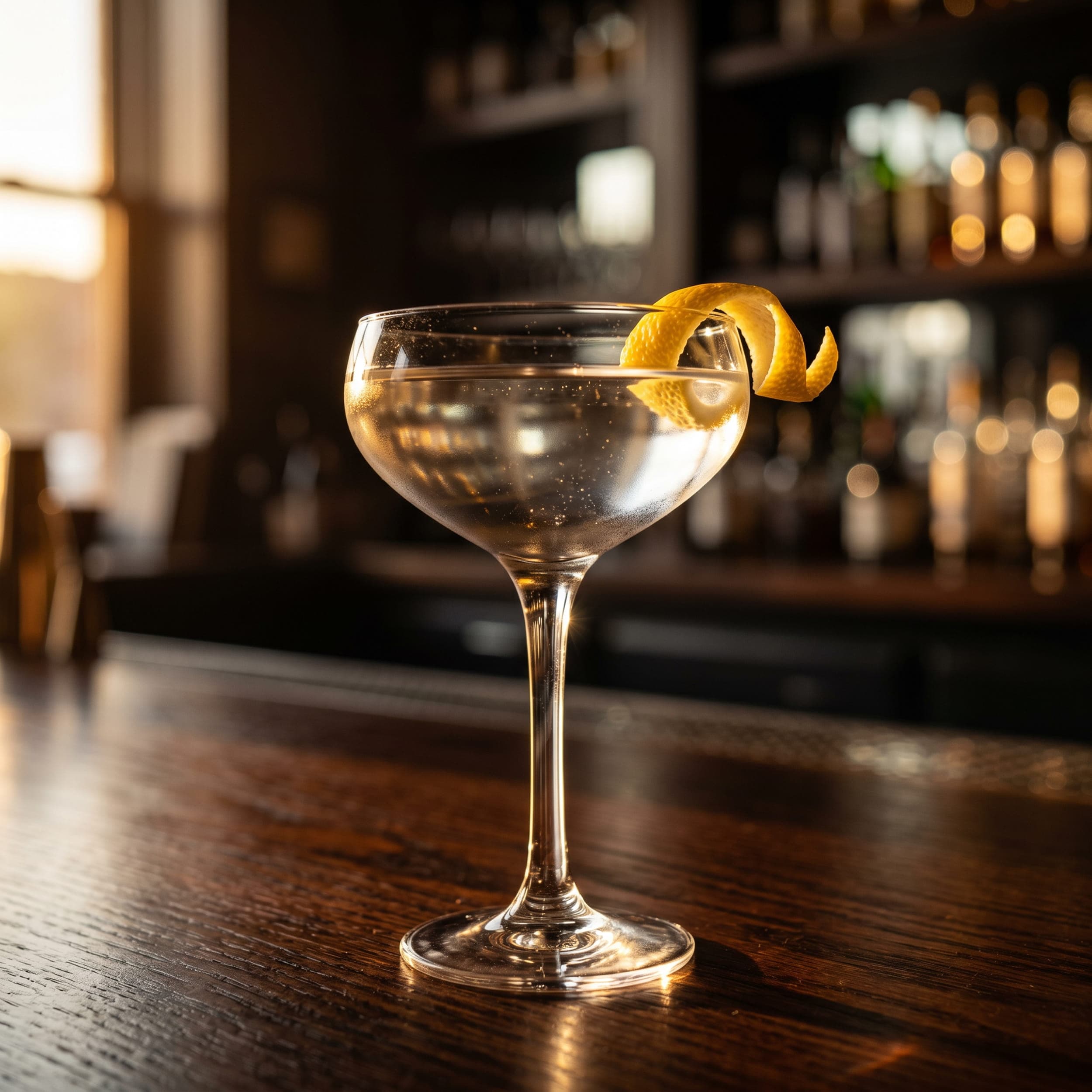 Solstice Martini cocktail