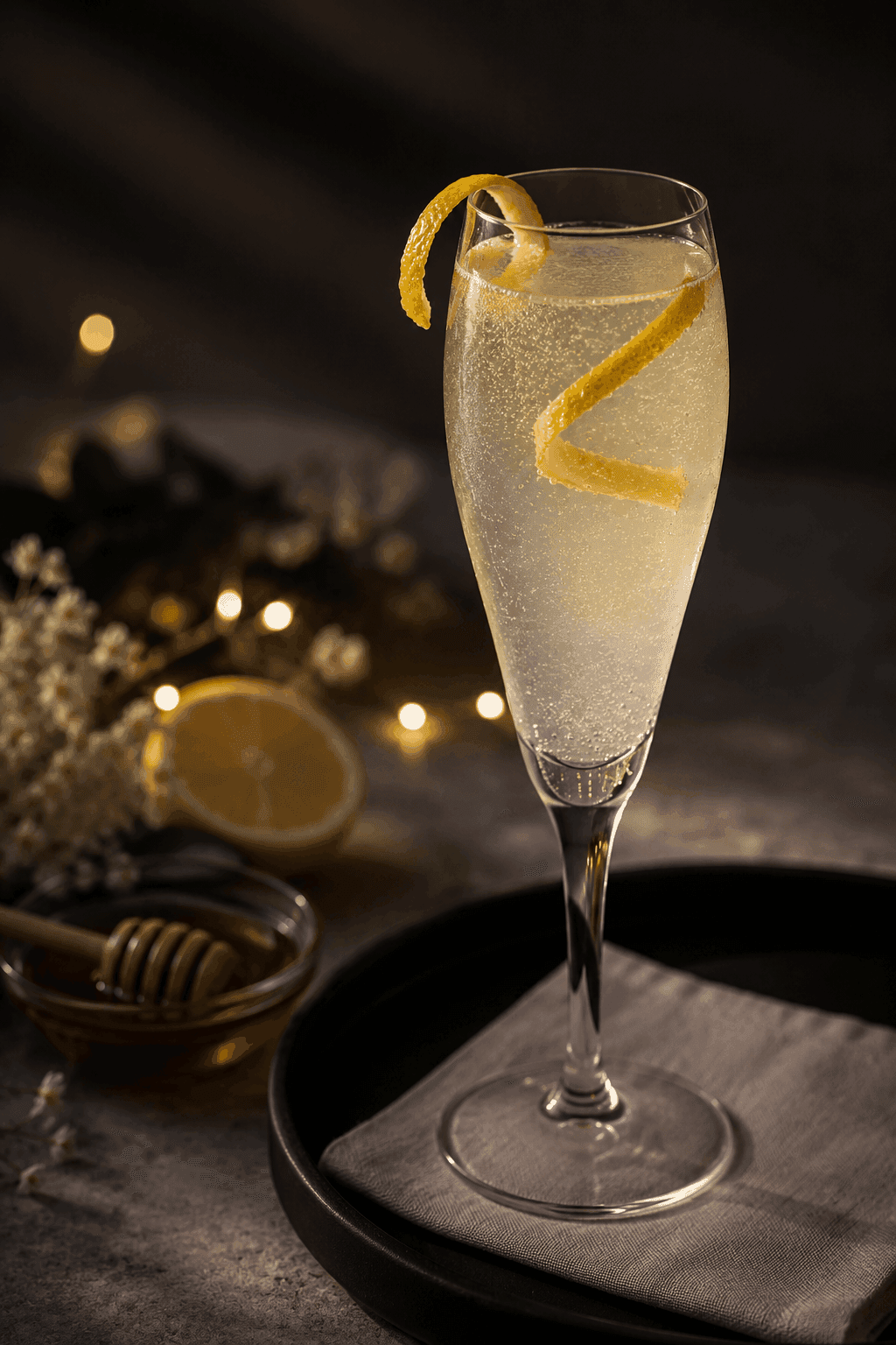 Napa 75 (French 75 Twist) cocktail